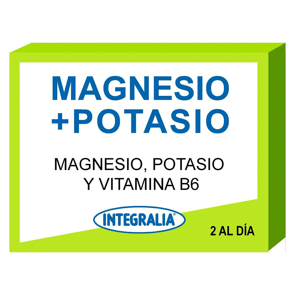 Integralia suplemento de magnesio, potasio y vitamina B6 60 cápsulas