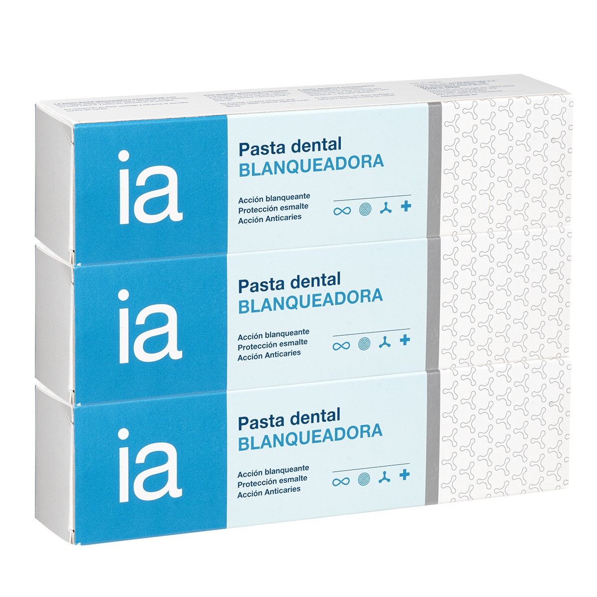 ia multipack pasta dental blanqueadora 3x125ml
