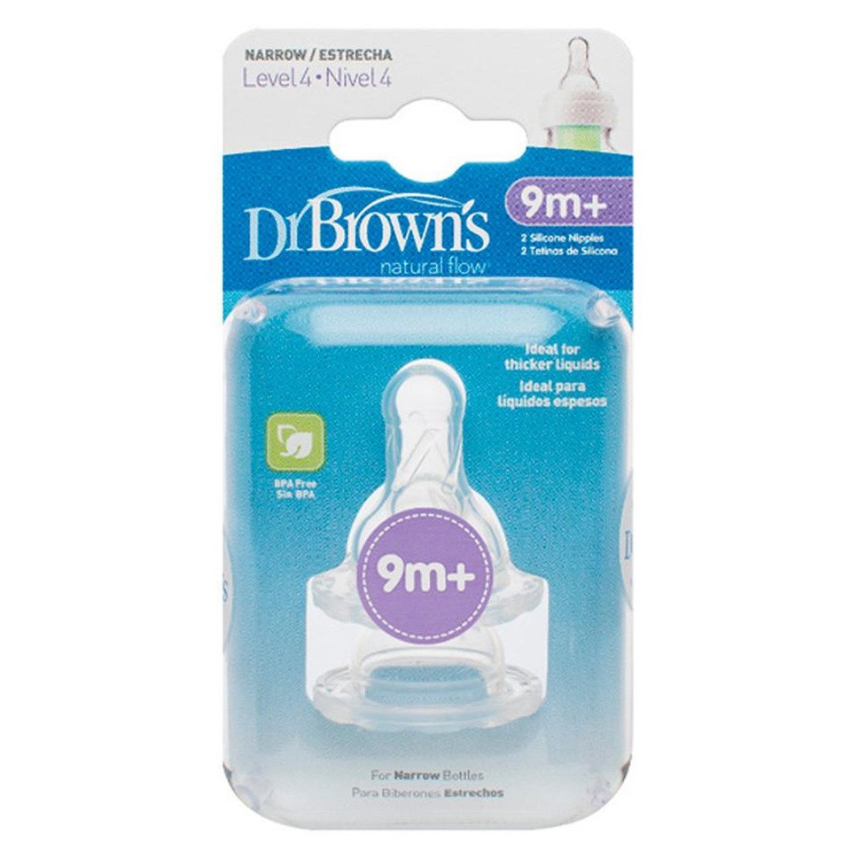 Dr.Brown's tetina options +9 meses 2u