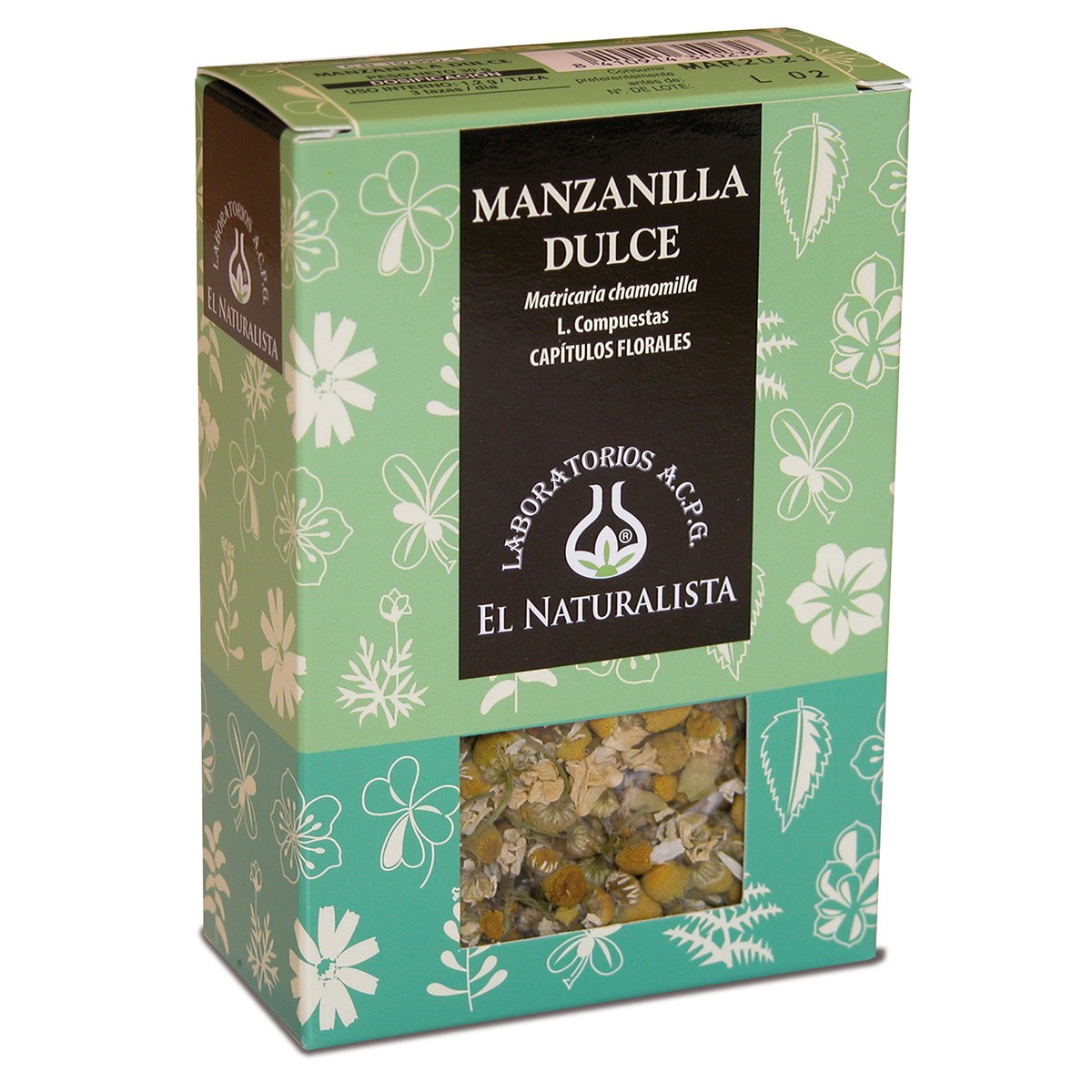 EL NATURALISTA MANZANILLA DULCE 30 GR