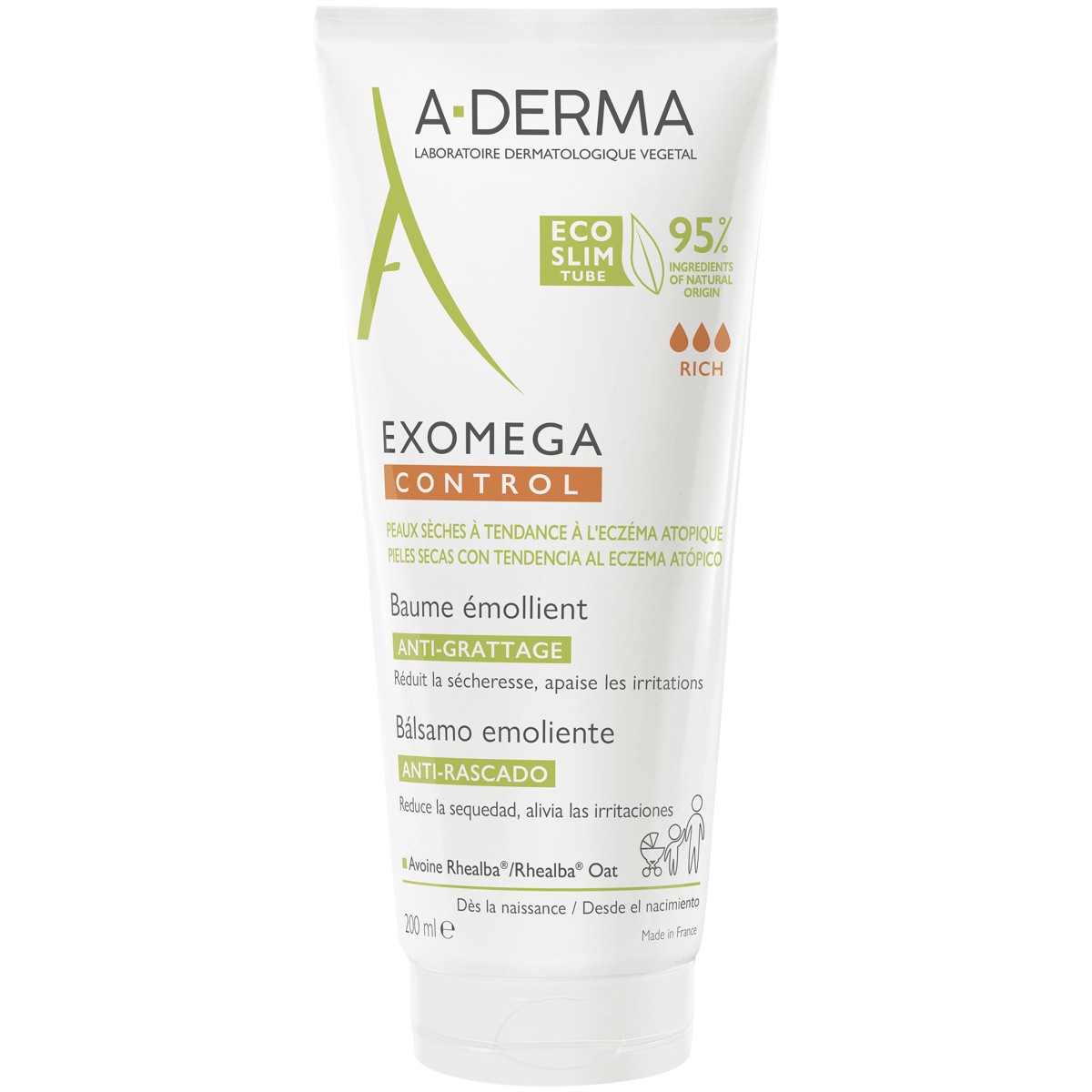 Aderma exomega defi bálsamo extracto avena 200ml