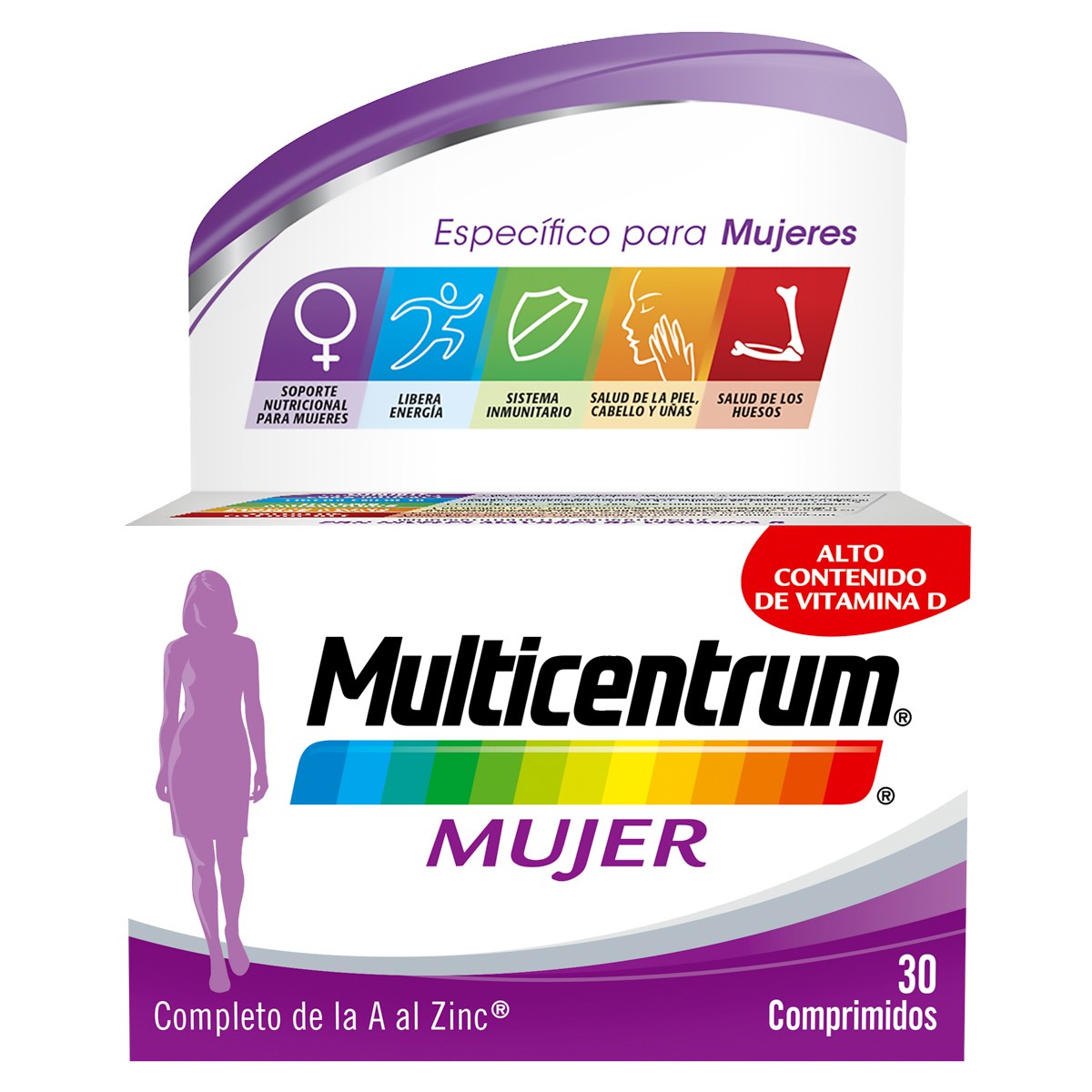 Multicentrum mujer 30 comprimidos