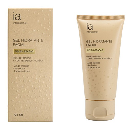 Interapothek gel hidratante facial para piel grasa 50ml