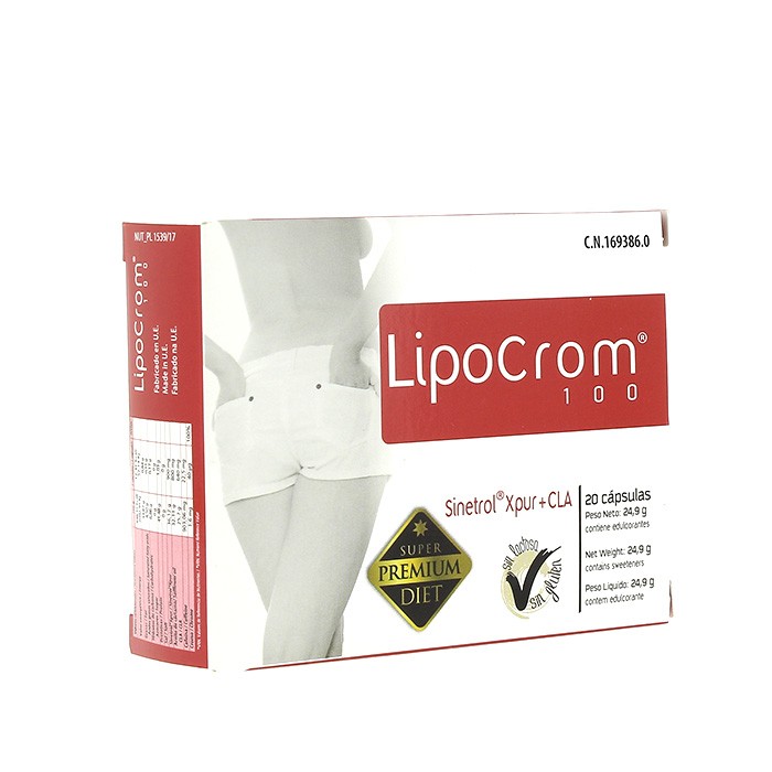 LIPOCROM 100 20 CÁPSULAS