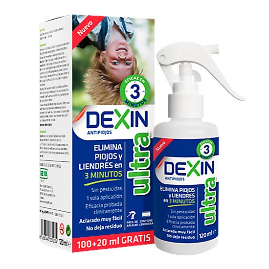 DEXIN LOCION PIOJOS PULVERIZADOR 100+20M