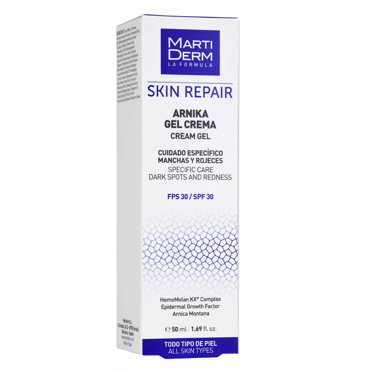 MartiDerm Skin Repair Arnika Gel Crema FPS30 50 ml