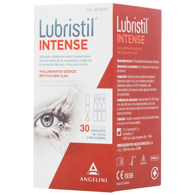 Lubristil Intense Unidosis 30u