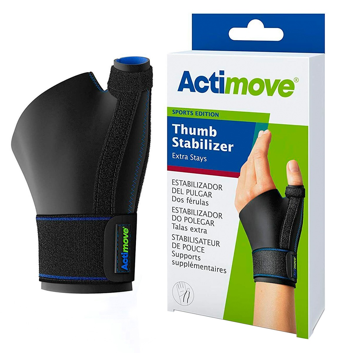 Actimove estabilizador pulgar con férula talla L-XL