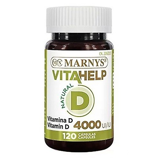 Marnys Vitahelp Vitamina D 4000 UI en cápsulas