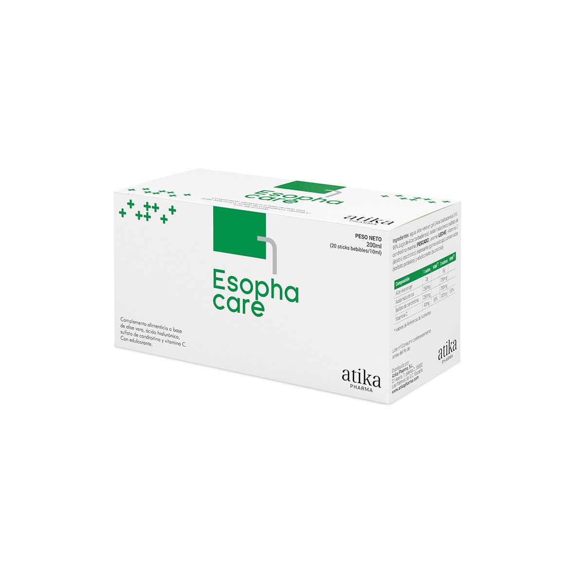 Atika Esophacare 20 sticks