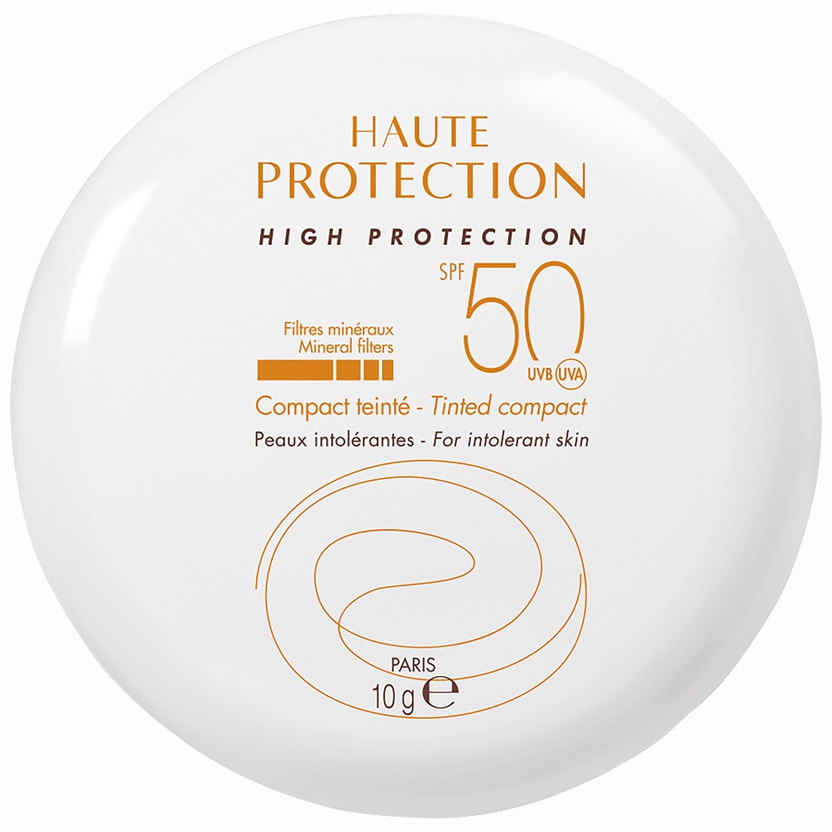 Avene solar compacto color SPF-50 dorado 10g